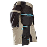 Snickers 6110 LiteWork 37.5 shorts holsterzakken - Khaki/Black