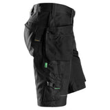 Snickers 6904 FlexiWork shorts holsterzakken - Black