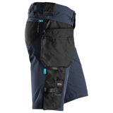 Snickers 6108 LiteWork shorts holsterzakken - Navy/Black