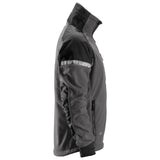 Snickers 8005 AllroundWork Windproof Fleecejack - SteelGrey/Black