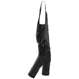 Snickers 6051 AW Stretch Bretelbroek - Black