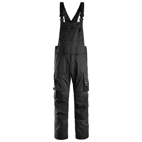 Snickers 6051 AW Stretch Bretelbroek - Black