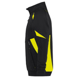 Dassy Aratu Sweater Zwart/Fluogeel