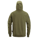 Snickers 2894 Logo Hoodie - Khaki Green