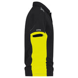 Dassy Veracruz Polo Zwart/Fluogeel