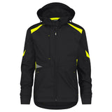 Dassy Kalama Softshelljas Zwart/Fluogeel