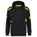 Dassy Santos Hoodie Zwart/Fluogeel
