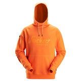 Snickers 2894 Logo Hoodie - Warm Orange