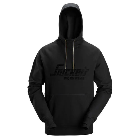 Snickers 2894 Logo Hoodie - Black