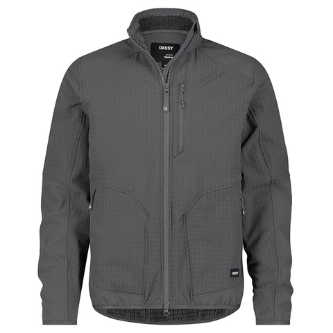 Dassy Sintra Midlayer Jacket Antracietgrijs